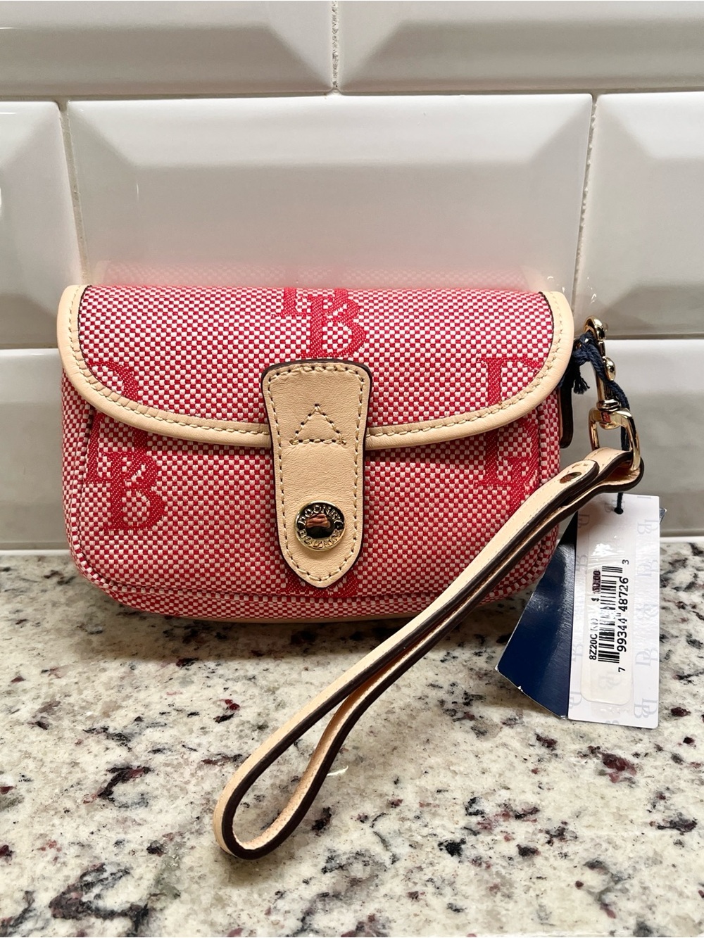 Dooney & Bourke Red Wristlet NWT